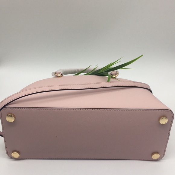 Michael Kors EMMY LG DOME SATCHEL BAG BLOSSOM - Picture 7 of 12
